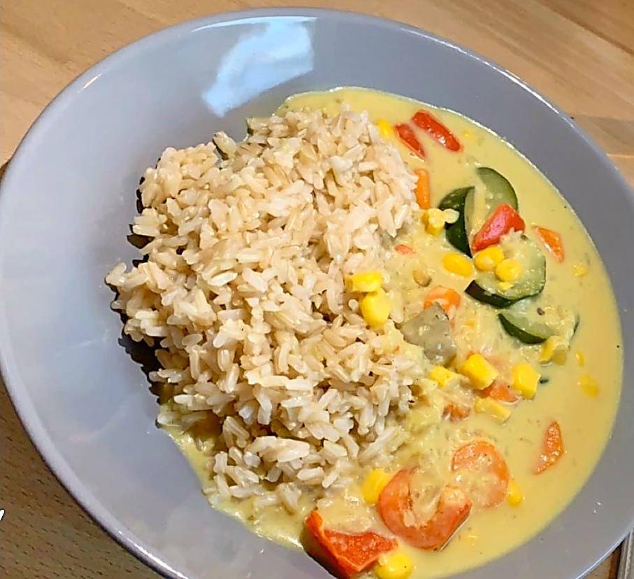 Vegetarisches Erdnuss-Curry - Rezepte Prep & Cook | Krups