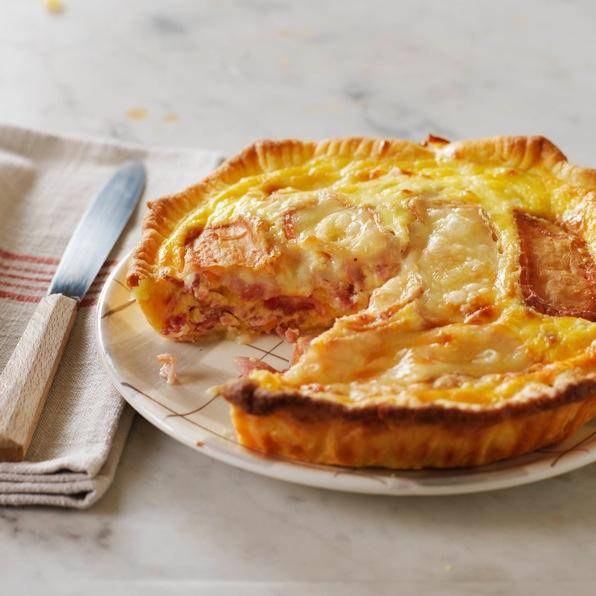 Quiche mit Käse und Speck - Rezepte Prep & Cook | Krups