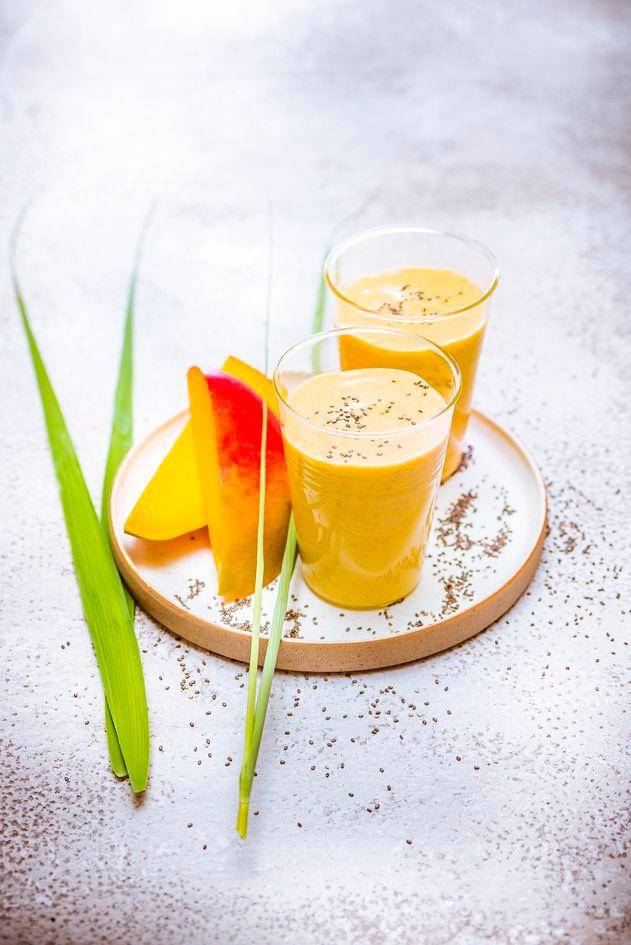 Chiasamen- und Mango-Lassi - Rezepte Perfectmix + | Krups
