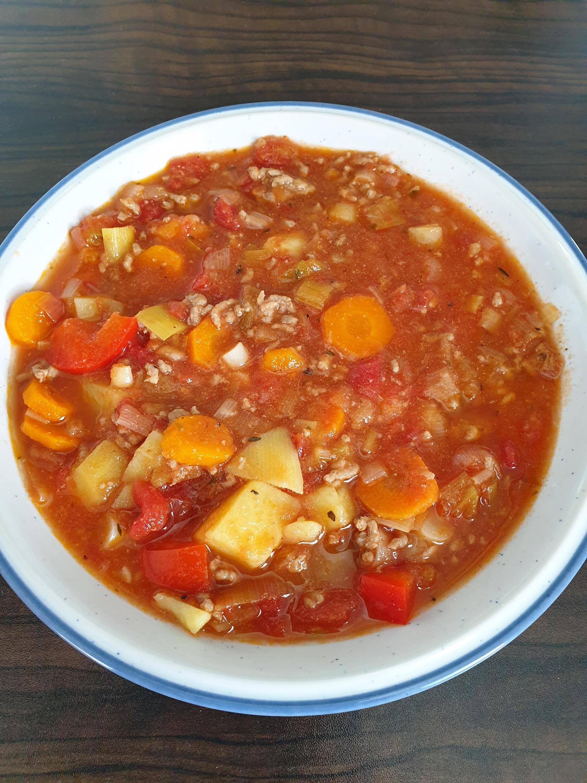 Gemüseeintopf mit Hackfleisch - Rezepte Prep & Cook | Krups