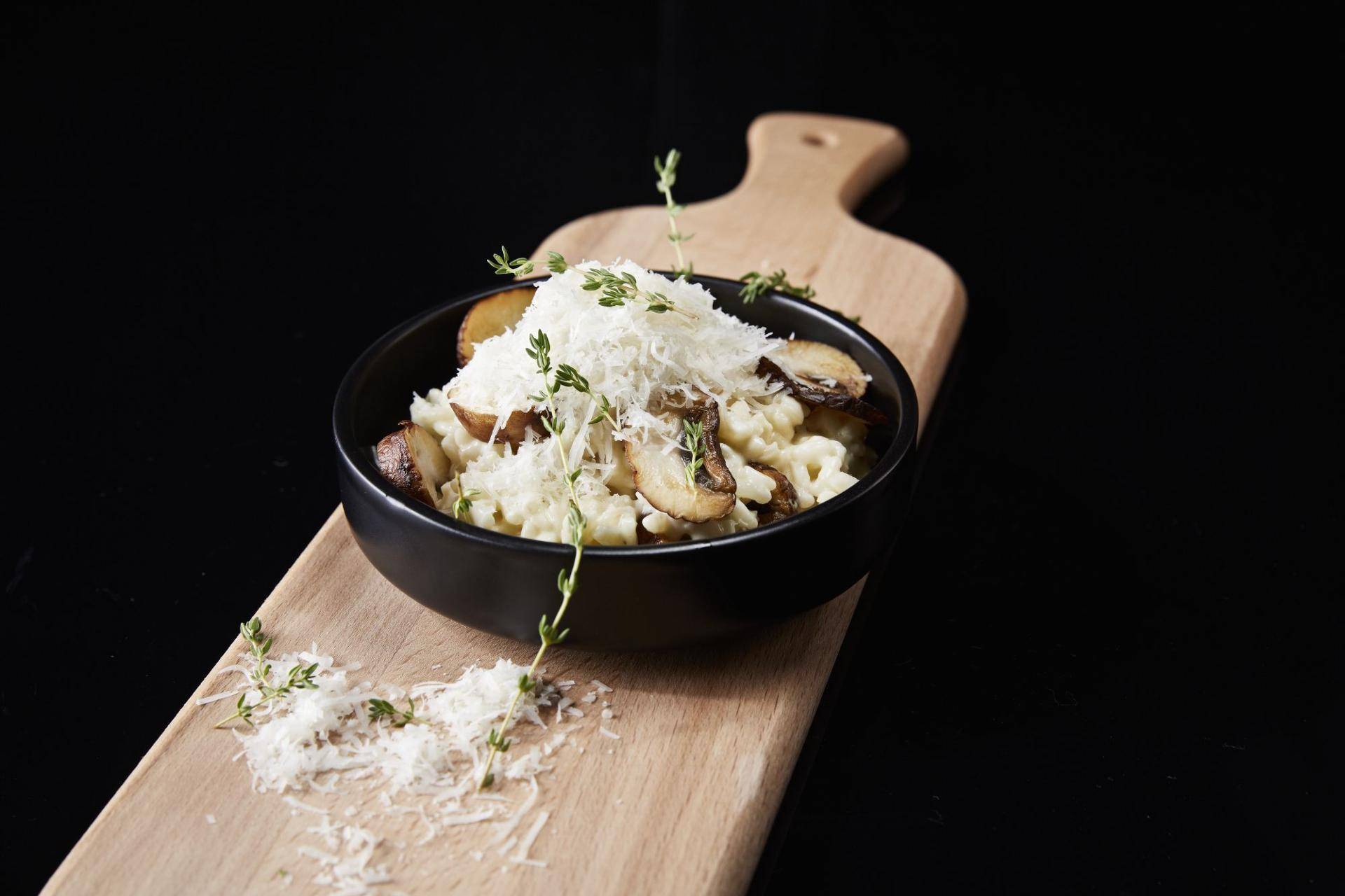 Champignonrisotto mit Bergkäse und Mandeln - Rezepte Prep & Cook | Krups