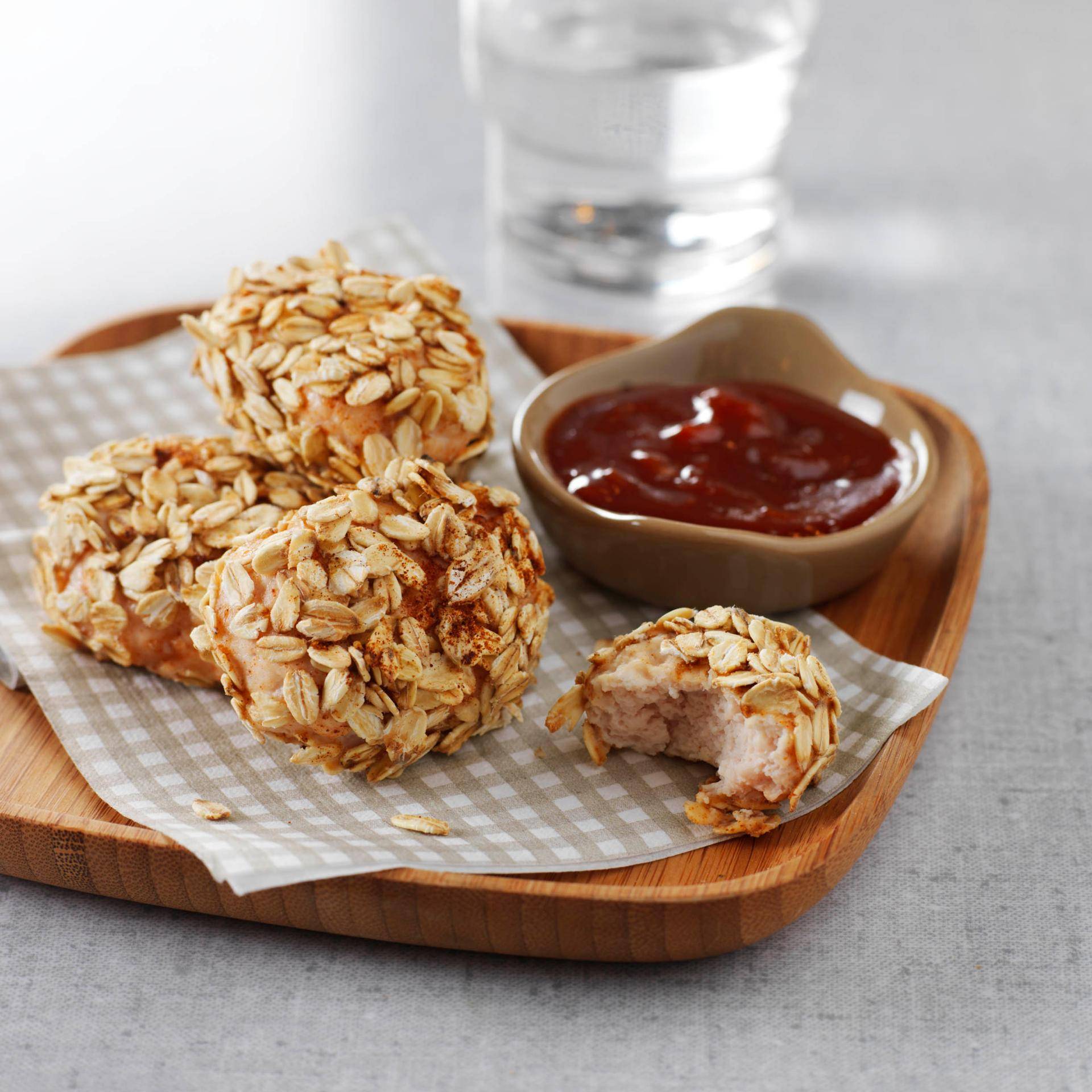 Chicken-Nuggets mit Haferflocken - Rezepte Prep & Cook | Krups