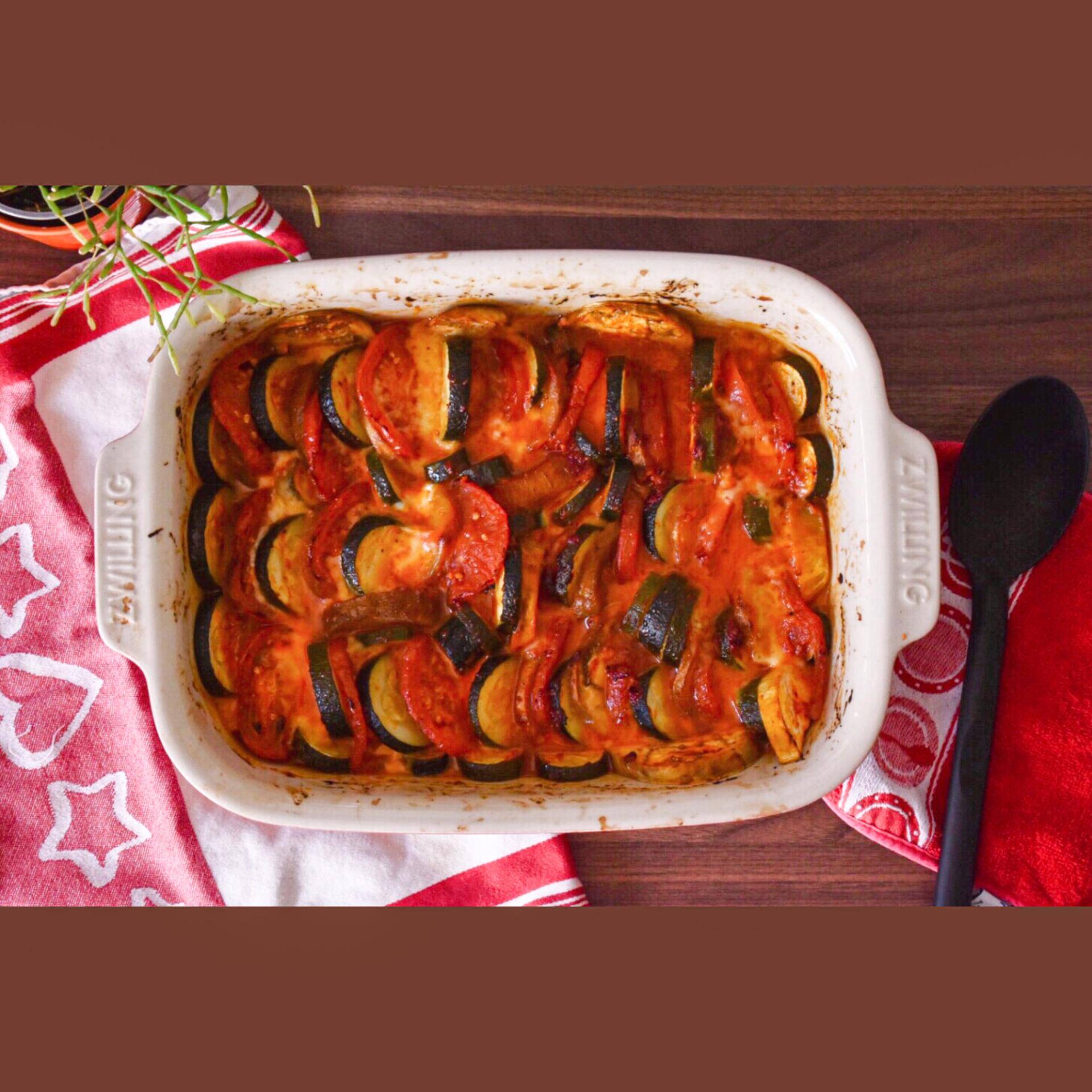 Gebackene Zucchini mit Mozzarella - Rezepte Cookeo | Krups