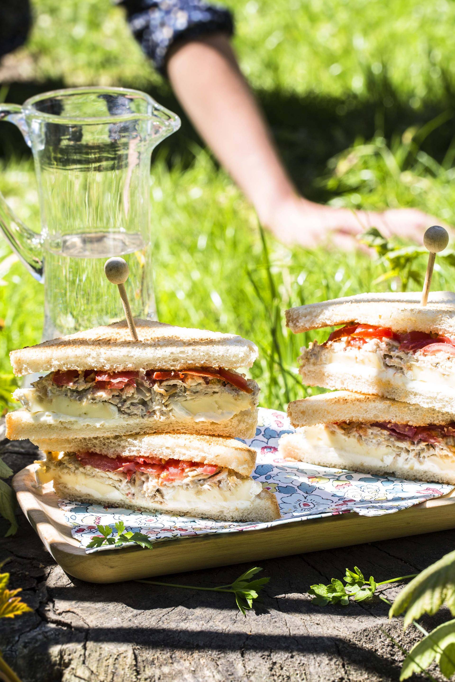 Club Sandwich mit Pute & Camembert - Rezepte Cookeo | Krups