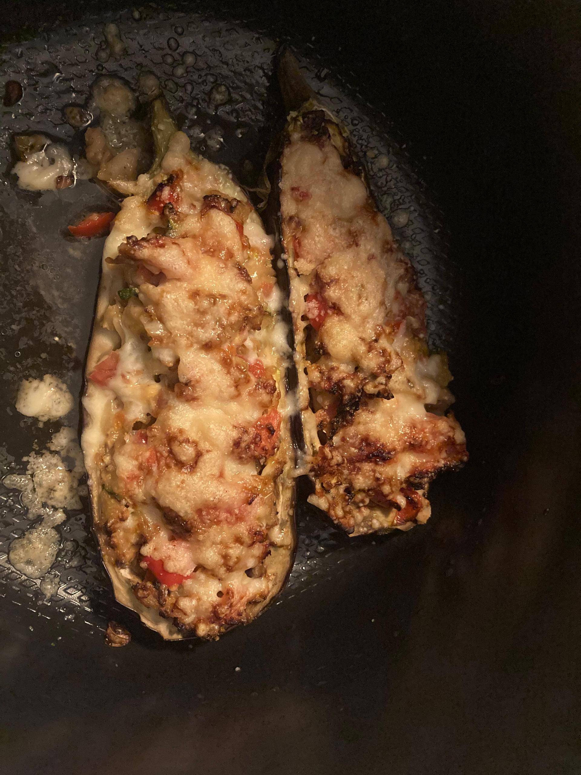 Gefüllte Aubergine überbacken - Rezepte Cookeo | Krups