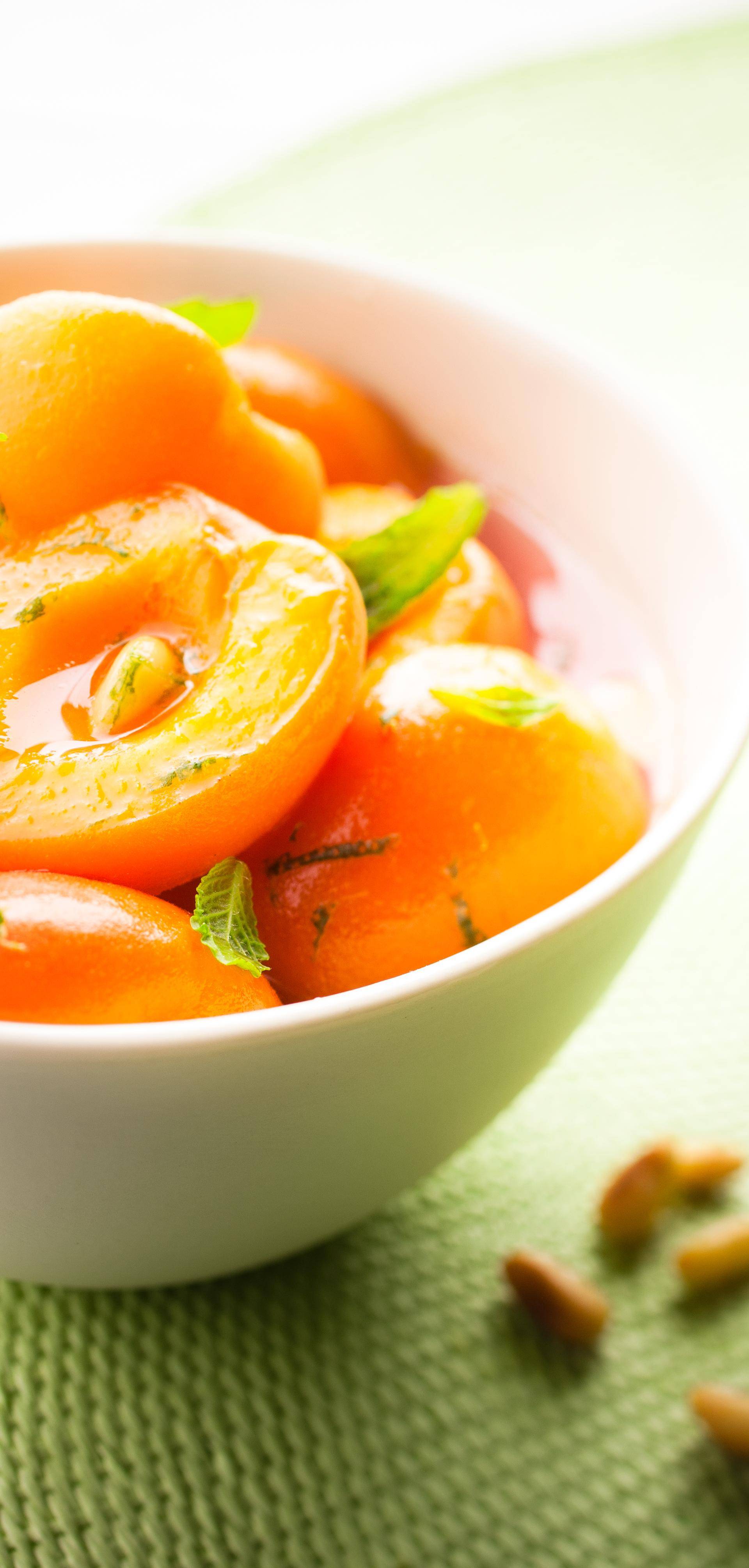 Gedünstete Aprikosenhälften - Rezepte Cookeo | Krups