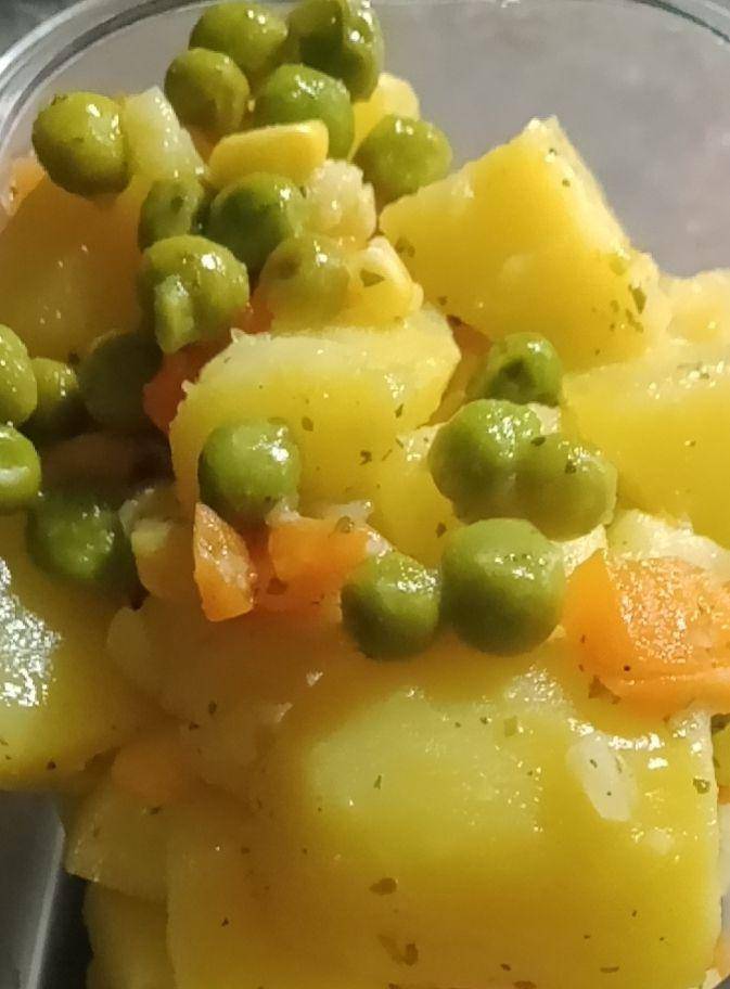 Bouillonkartoffeln mit Buttergemüse - Rezepte Cookeo | Krups