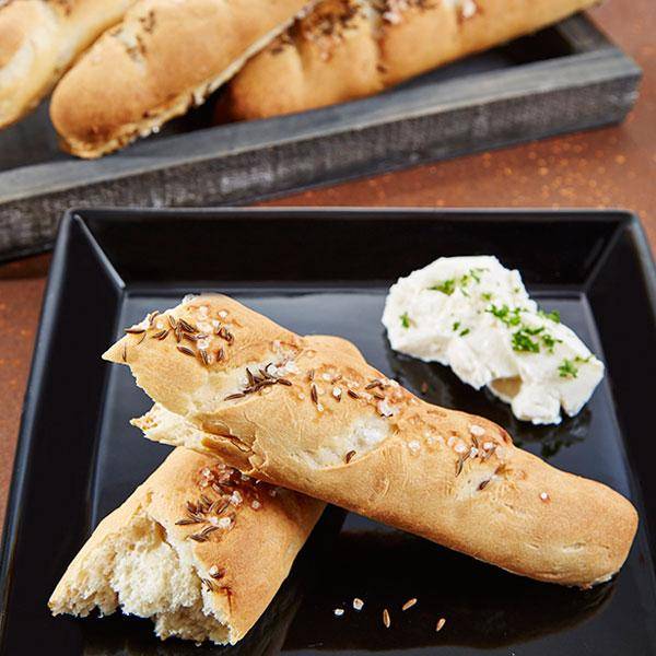 Kümmel-Salz Brötchenstange - Rezepte Prep & Cook | Krups