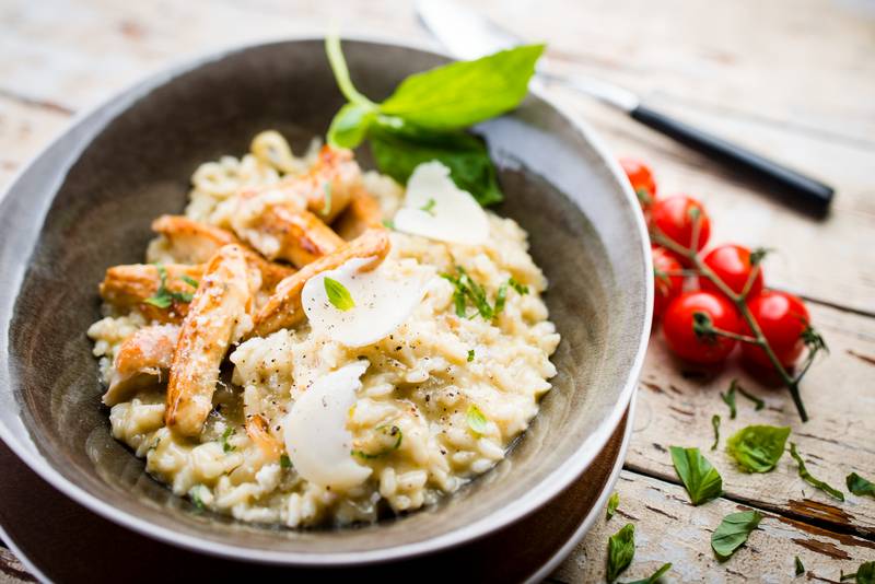 Pesto-Hähnchen-Risotto - Rezepte Cookeo | Krups