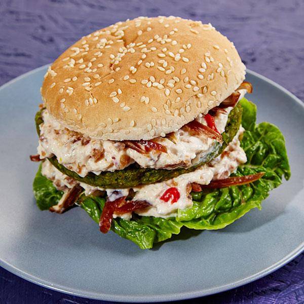 Kichererbsenburger mit Dattel-Frischkäse - Rezepte Prep & Cook | Krups