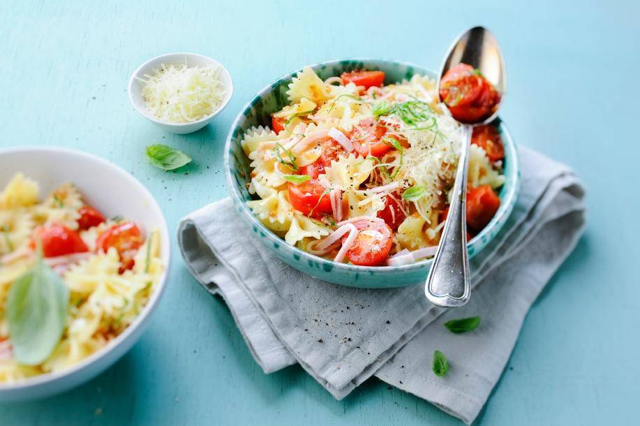 Nudelsalat mit Schinken - Rezepte Cookeo | Krups