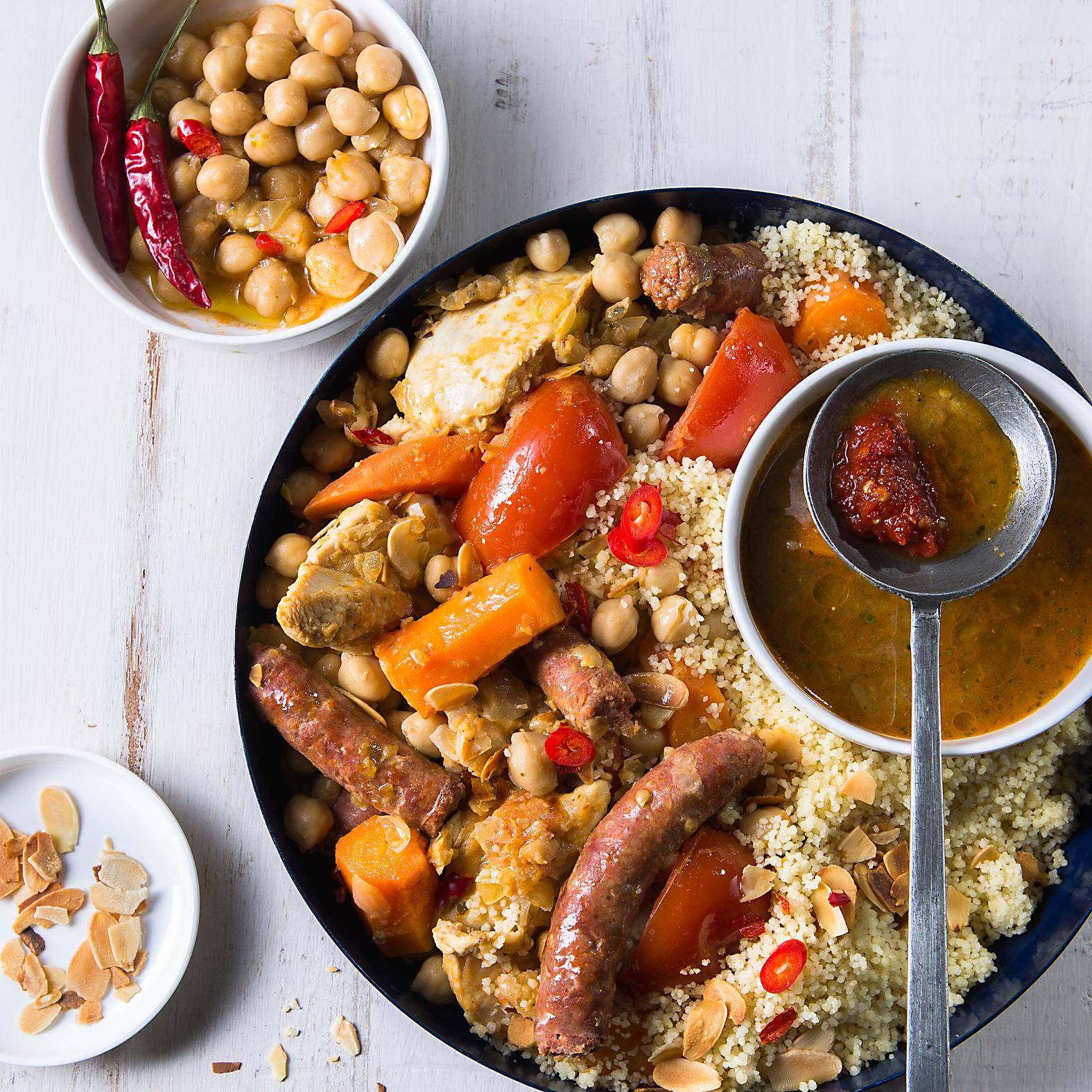 Couscous mit Huhn und Merguez - Rezepte Prep & Cook | Krups