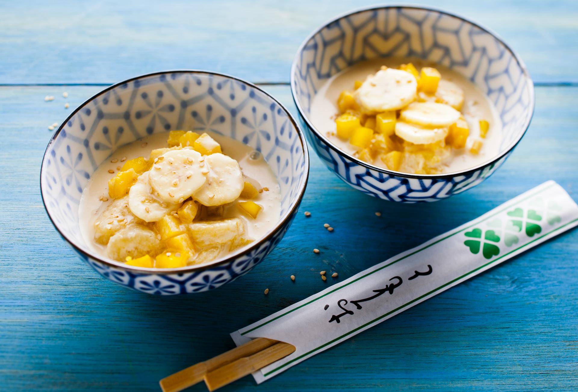 Kokosmilchsuppe mit Obst - Rezepte Cookeo | Krups