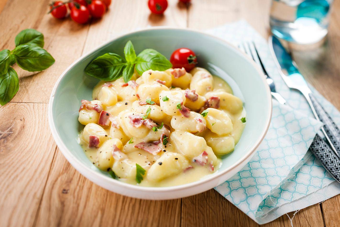 Carbonara-Sahne-Gnocchi - Rezepte Cookeo | Krups