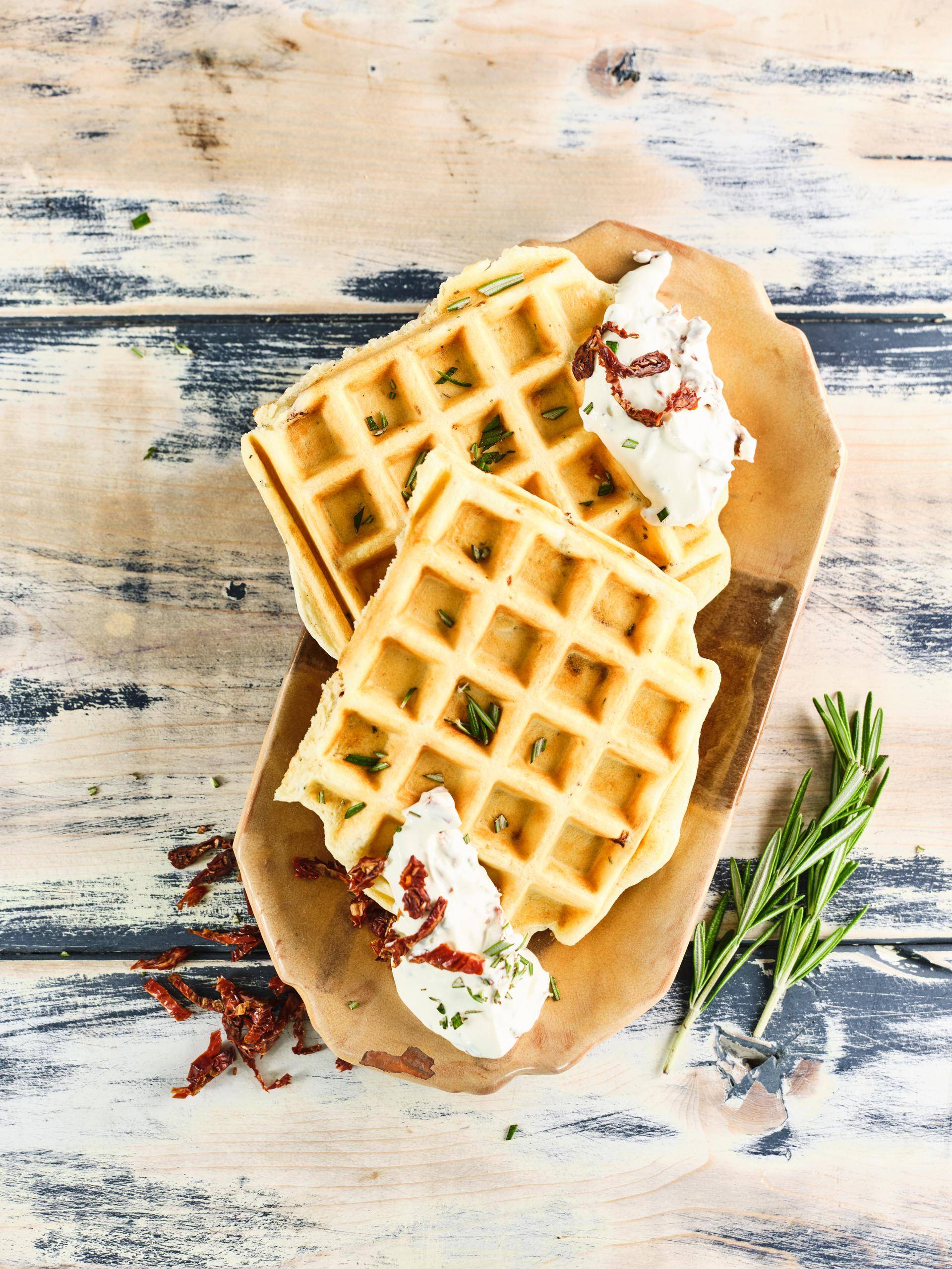 Mediterrane Waffeln - Rezepte undefined | Krups