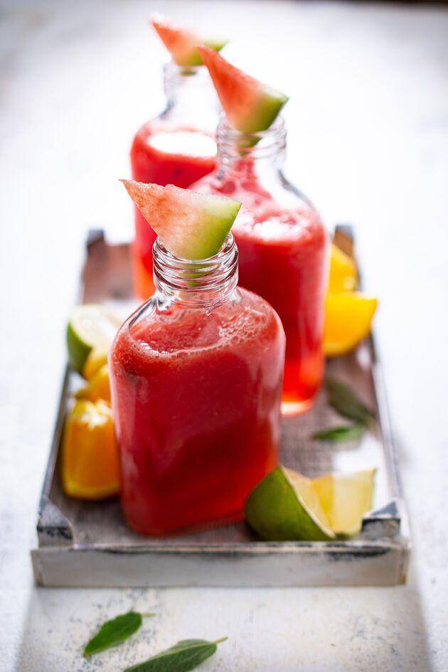 Saft aus Wassermelone, Orange, Ingwer und Kurkuma - Rezepte Perfectmix + | Krups