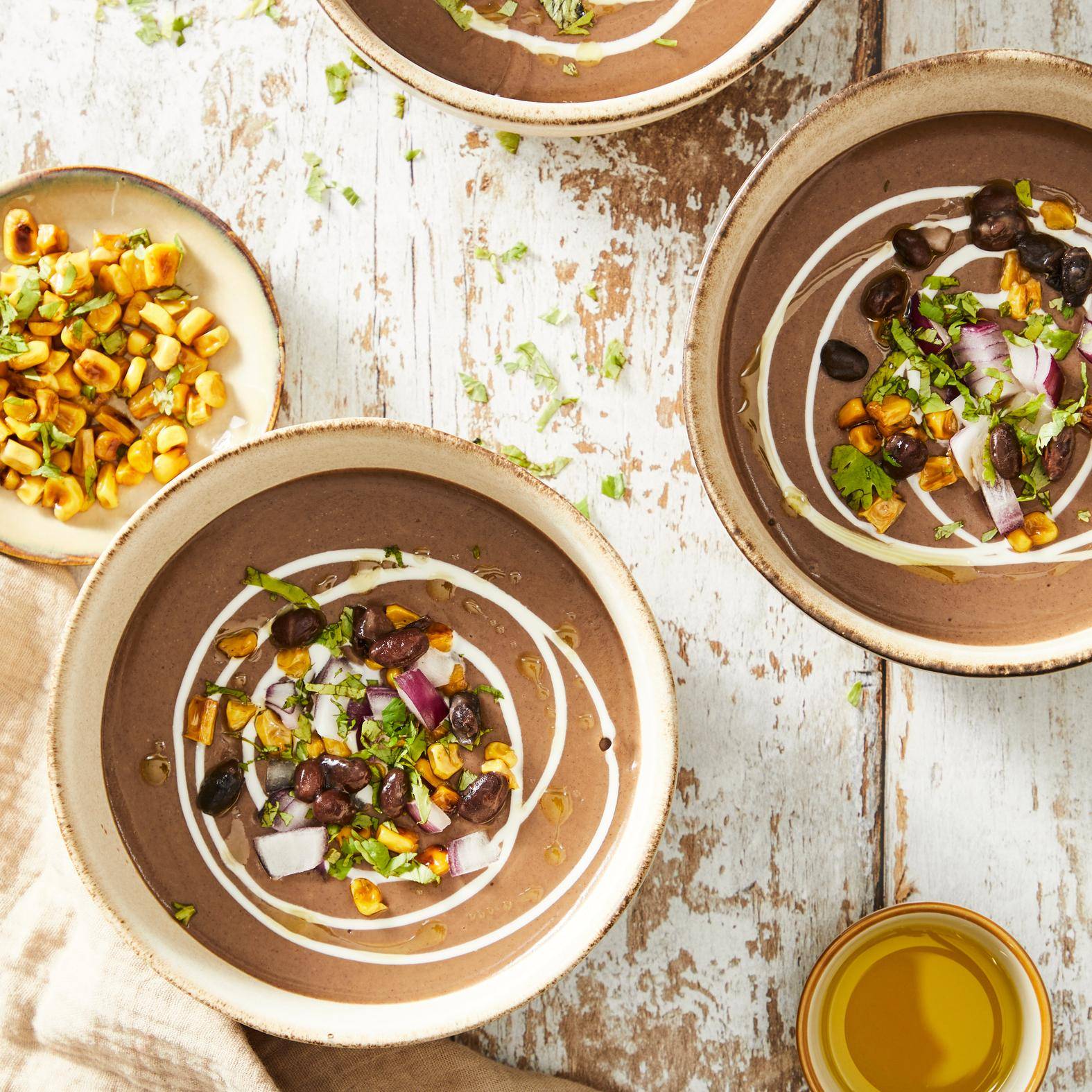 Schwarze Bohnen Suppe - Rezepte Perfectmix Cook | Krups