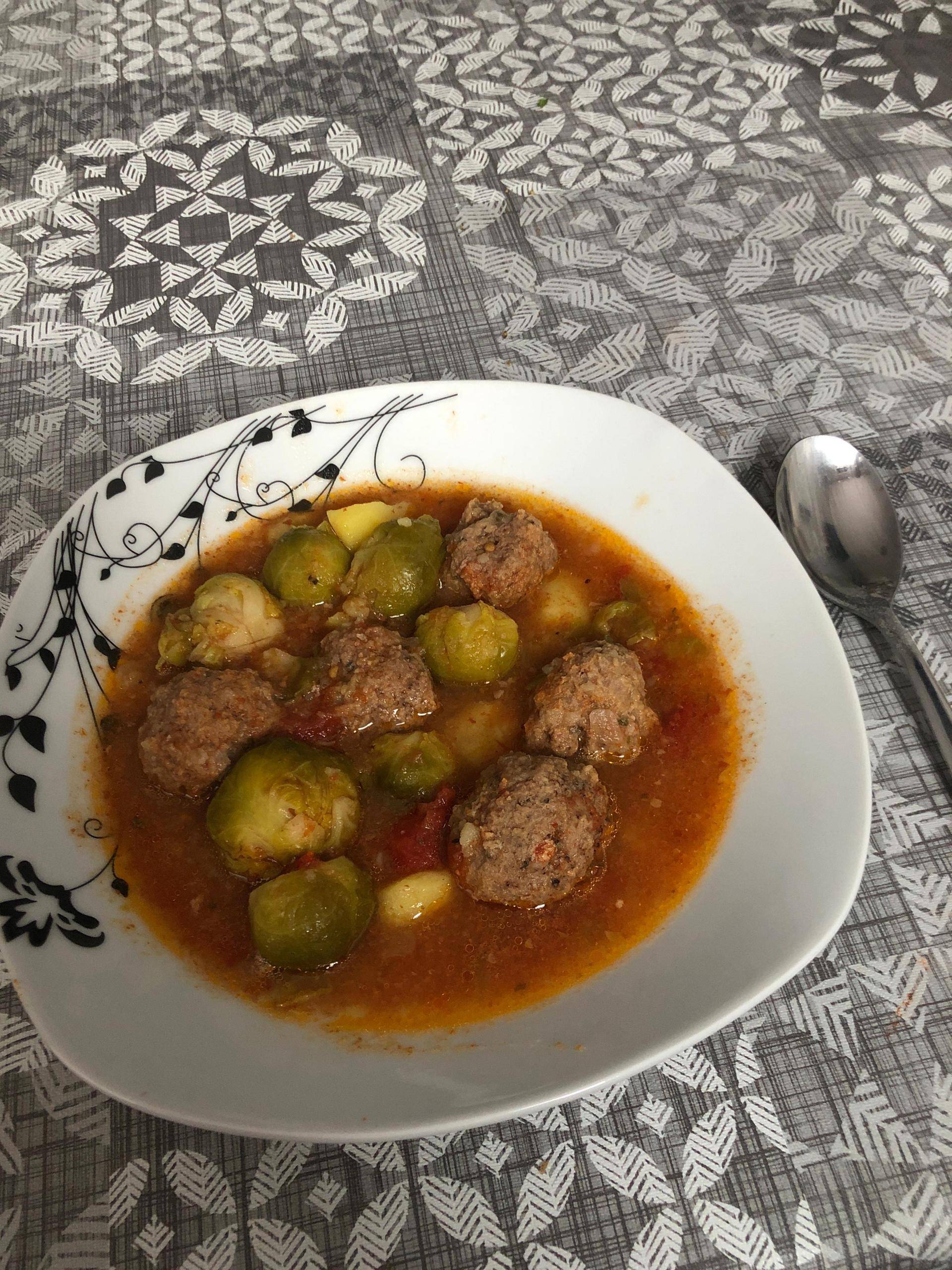 Rosenkohl-Hackbällchen-Eintopf - Rezepte Cookeo | Krups