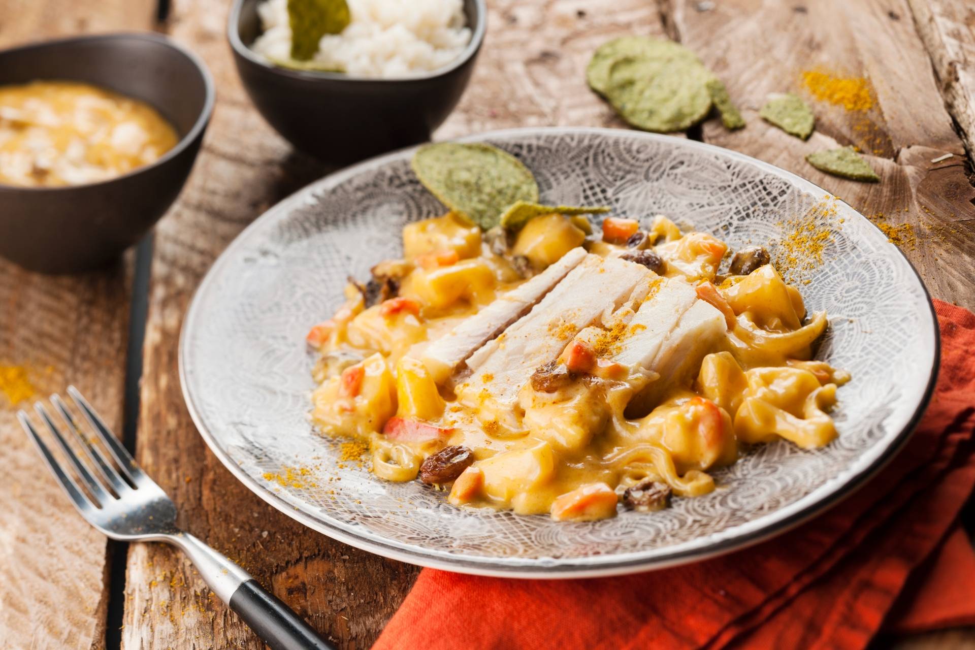 Seelachs mit Currysauce - Rezepte Cookeo | Krups