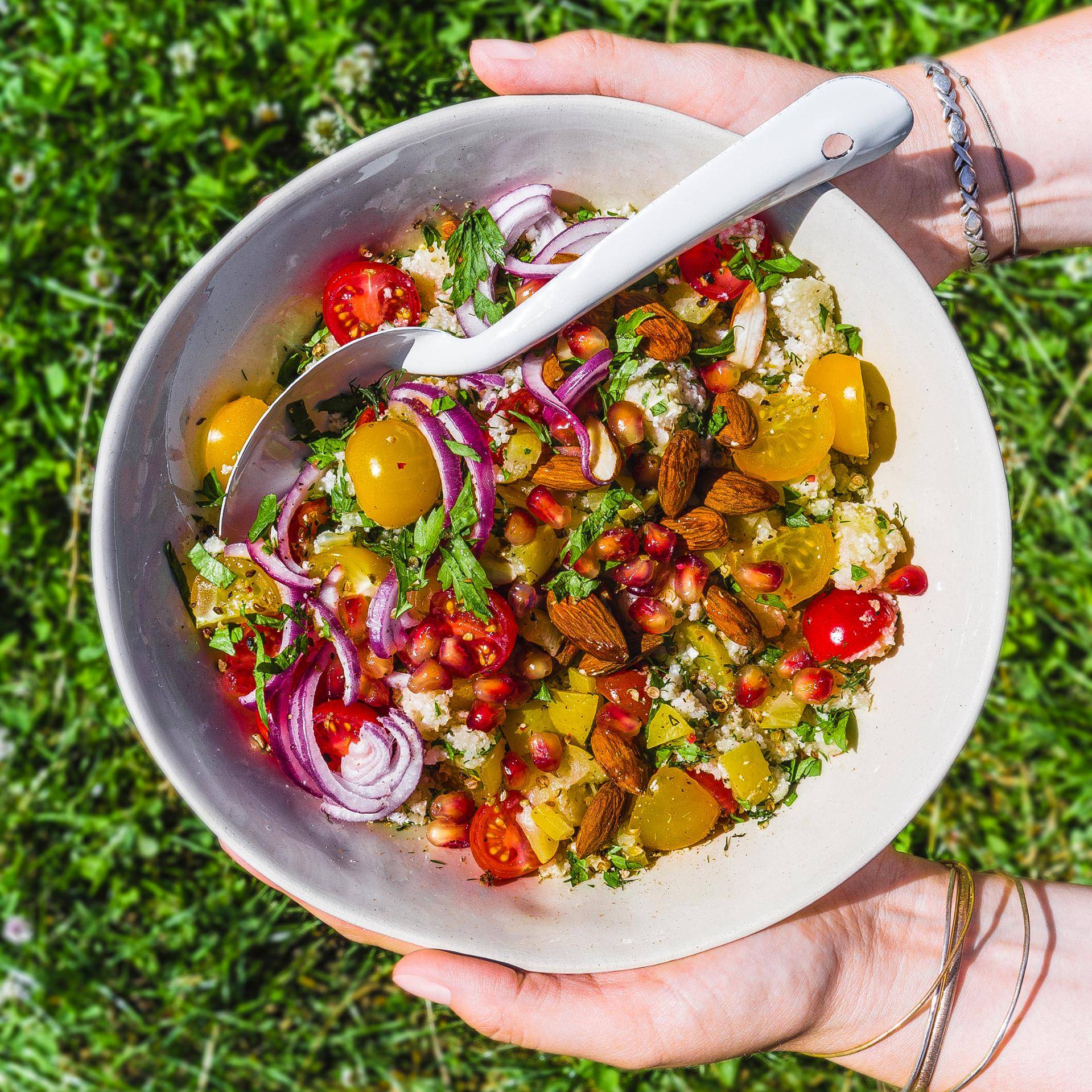 Blumenkohl und Granatapfel Taboulé - Rezepte Prep & Cook | Krups