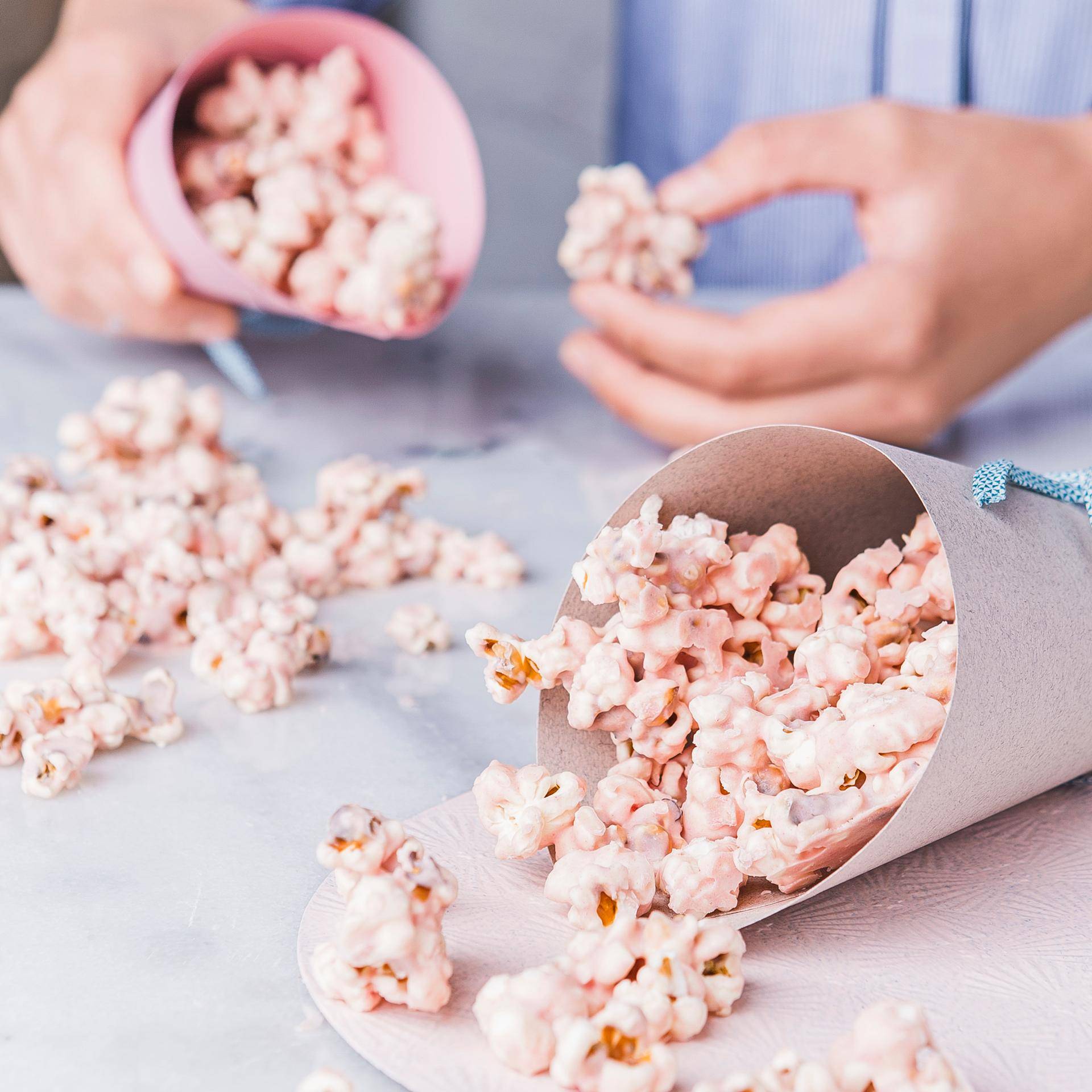 Pinkes Popcorn - Rezepte Prep & Cook | Krups