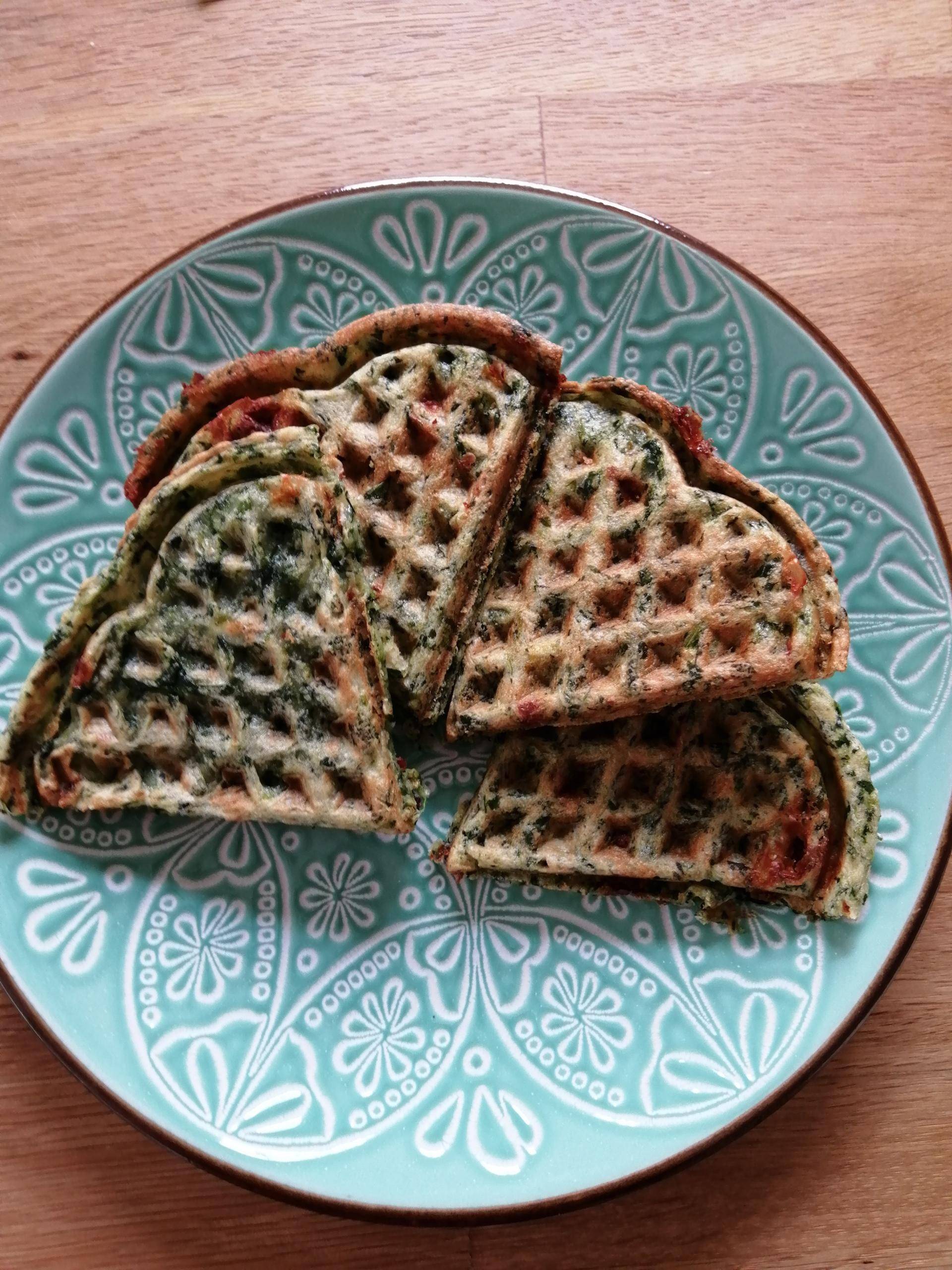 Spinat-Feta-Waffeln - Rezepte Prep & Cook | Krups