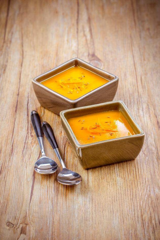 Butternusskürbiscremesuppe mit Orange - Rezepte Perfectmix Cook | Krups