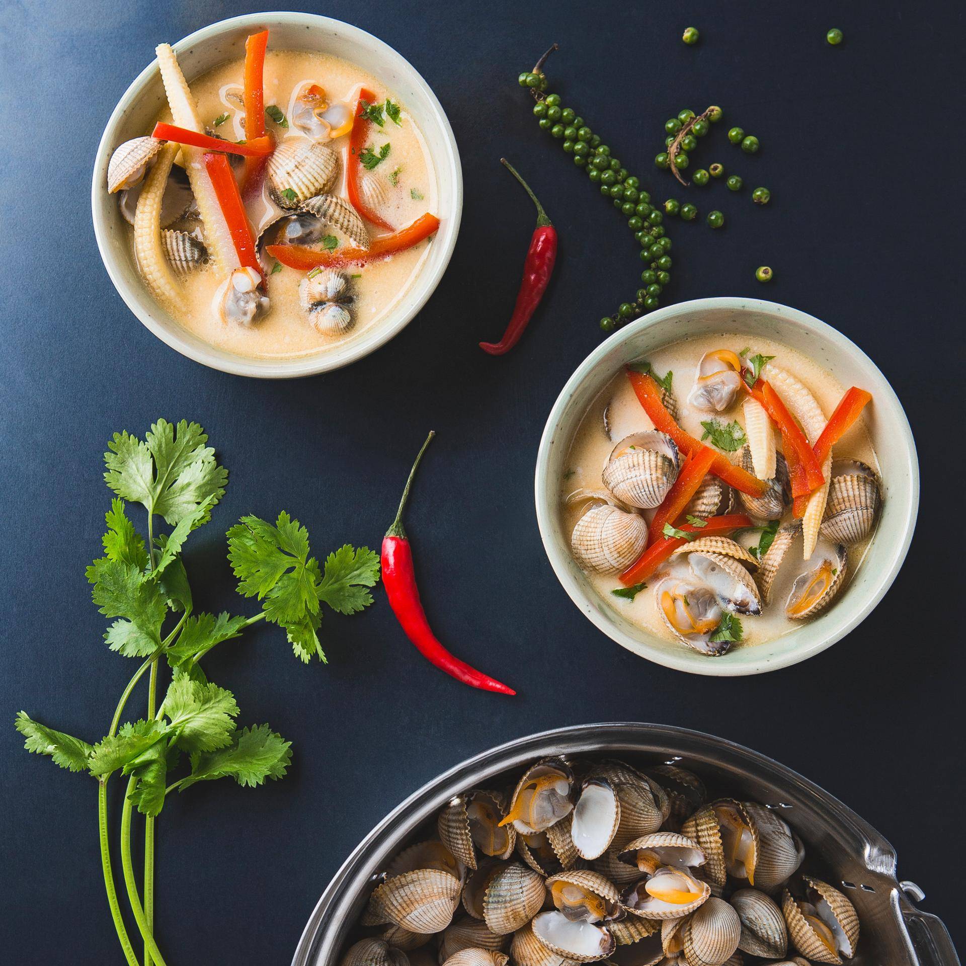 Thai Muschelsuppe mit gemischtem Gemüse - Rezepte Prep & Cook | Krups