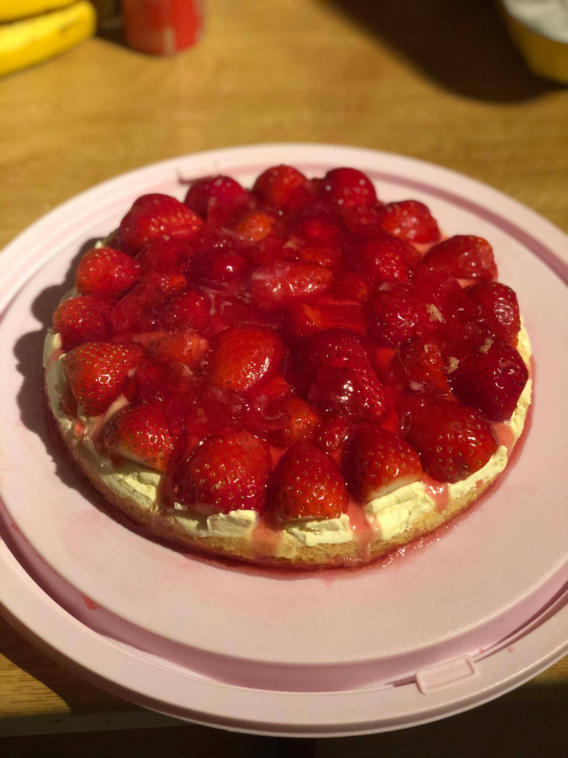 Erdbeerkuchen mit Vanillepudding-Buttercreme - Rezepte Prep & Cook | Krups