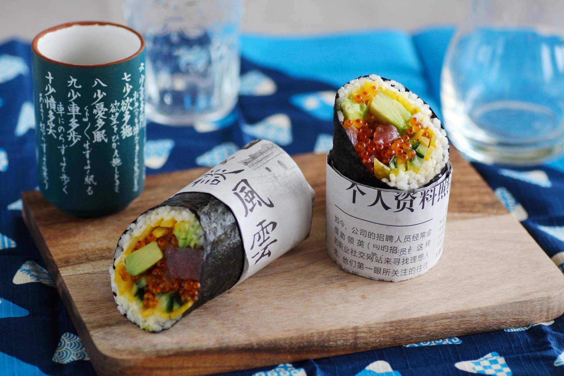 Sushi Burrito - Rezepte Prep & Cook Connect | Krups