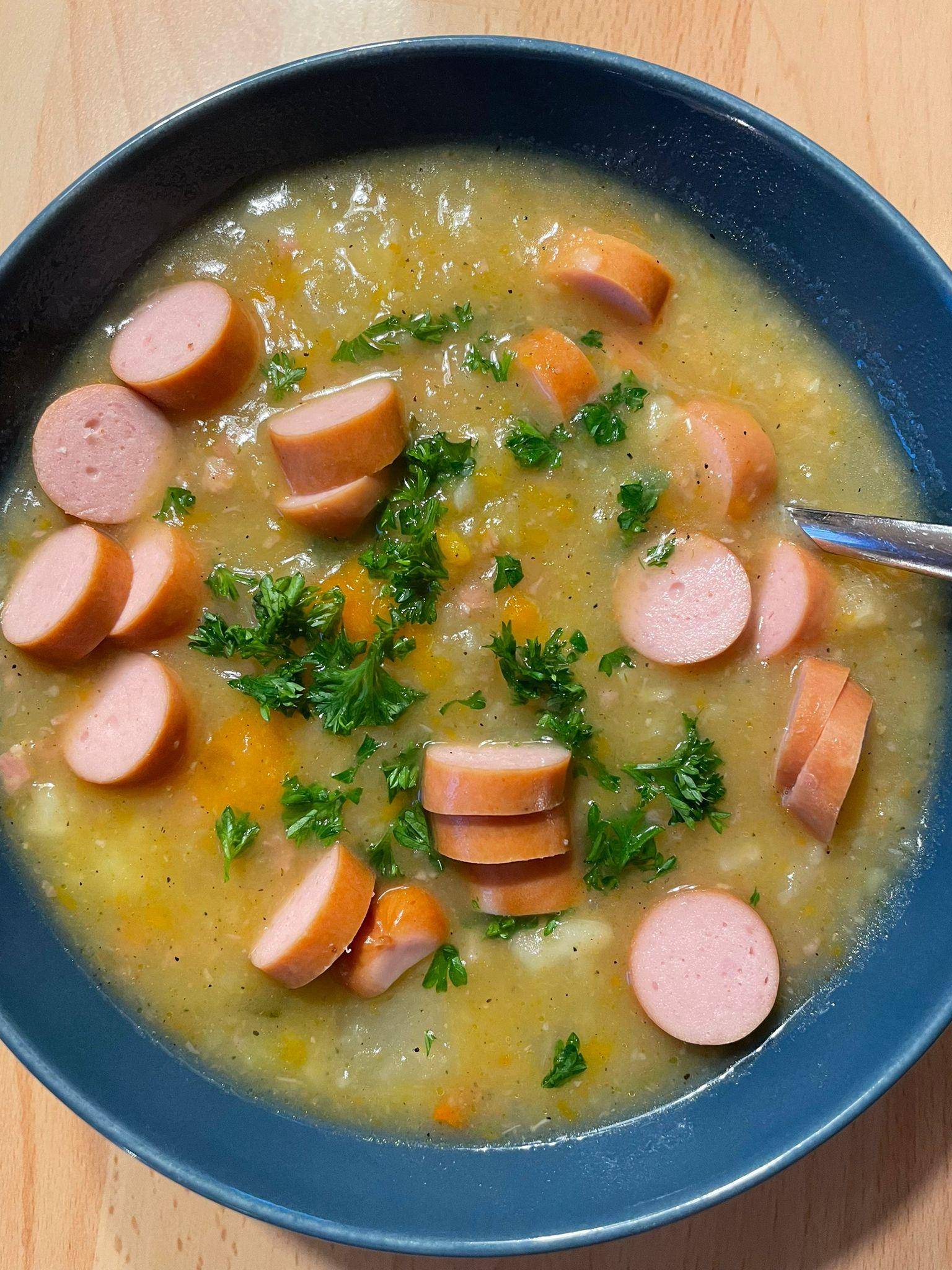 Gemüsesuppe mit Würstchen - Rezepte Cookeo | Krups
