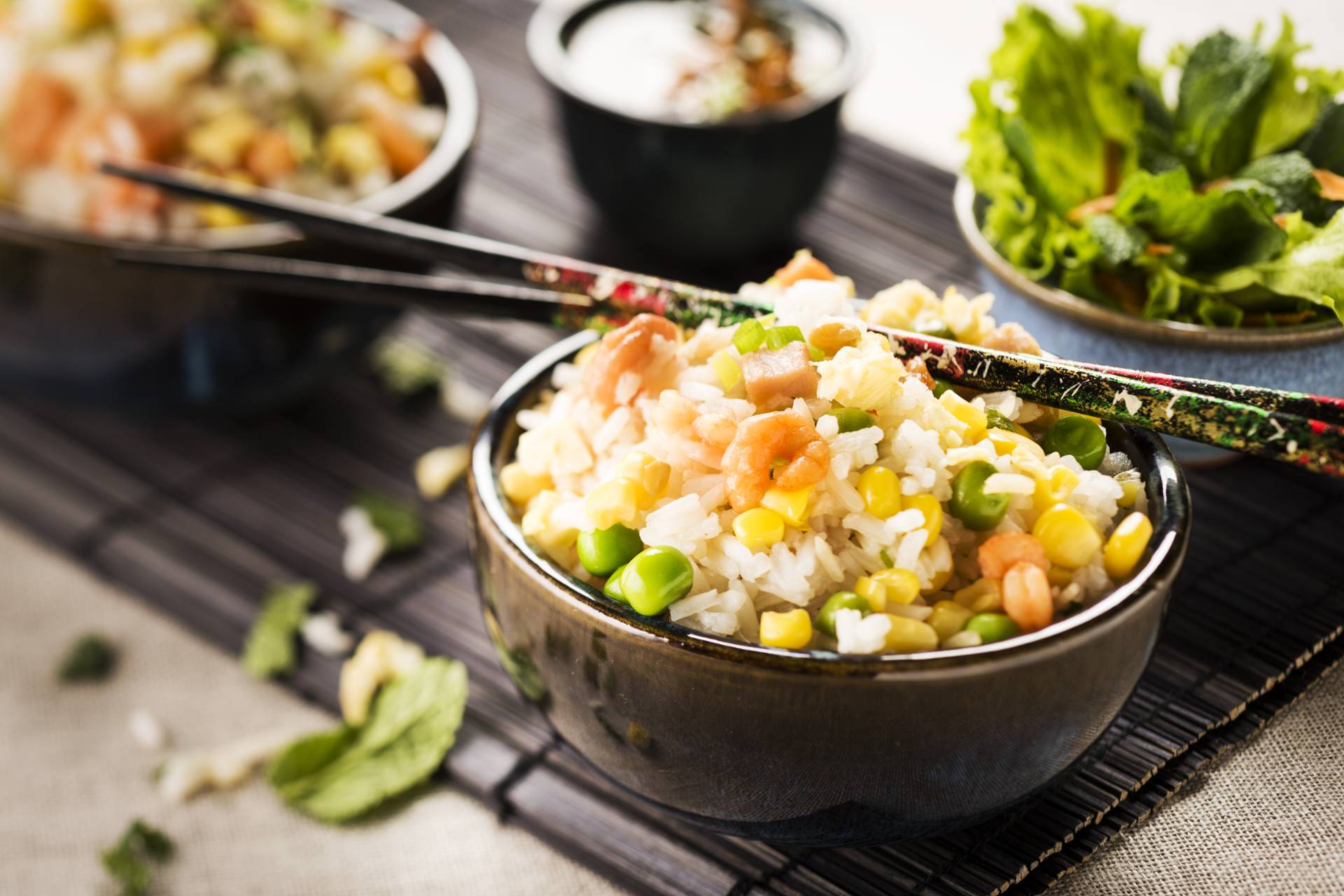 Kantonesische Reis Bowl - Rezepte undefined | Krups