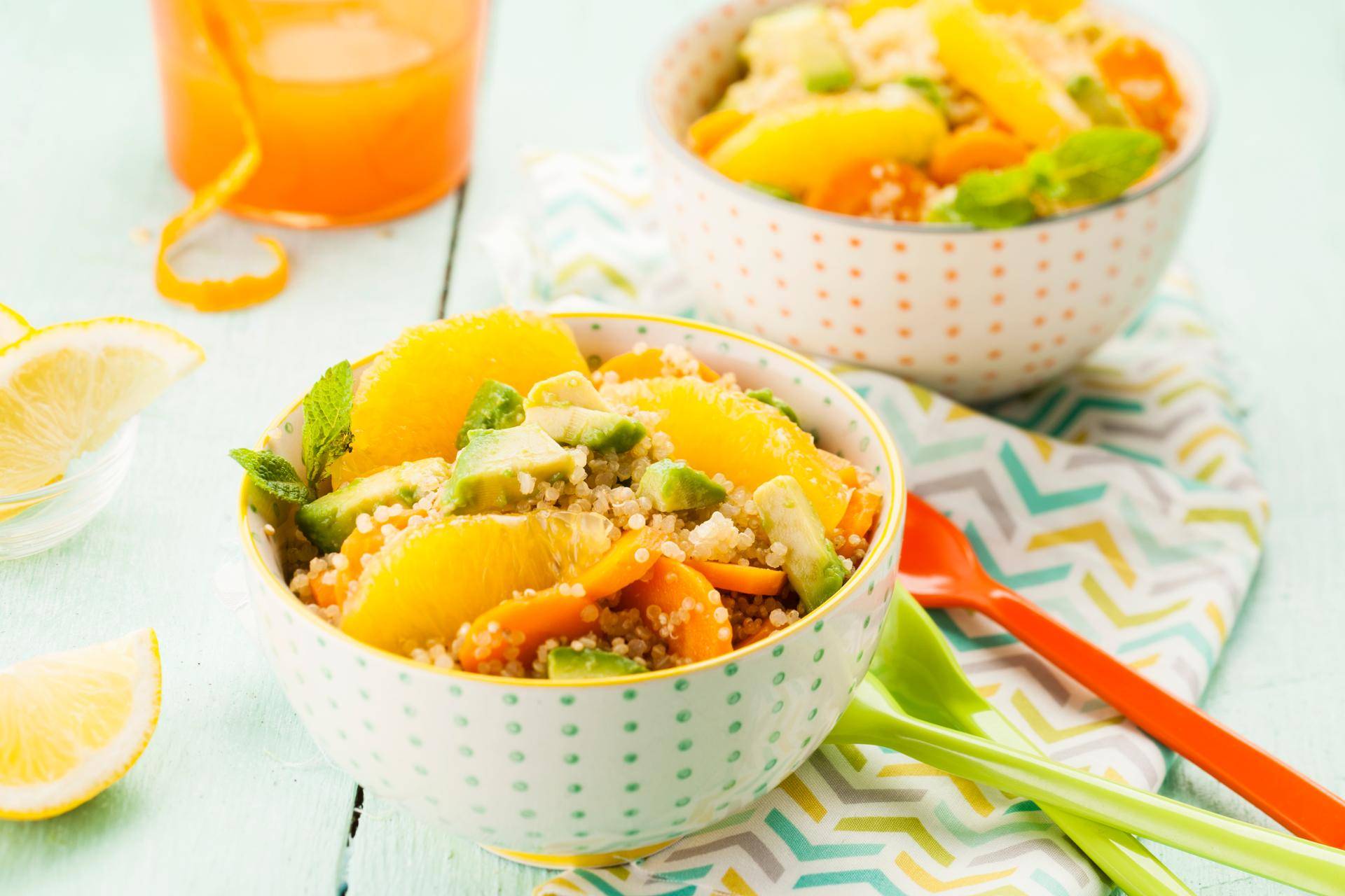 Quinoa-Orangen-Salat - Rezepte undefined | Krups