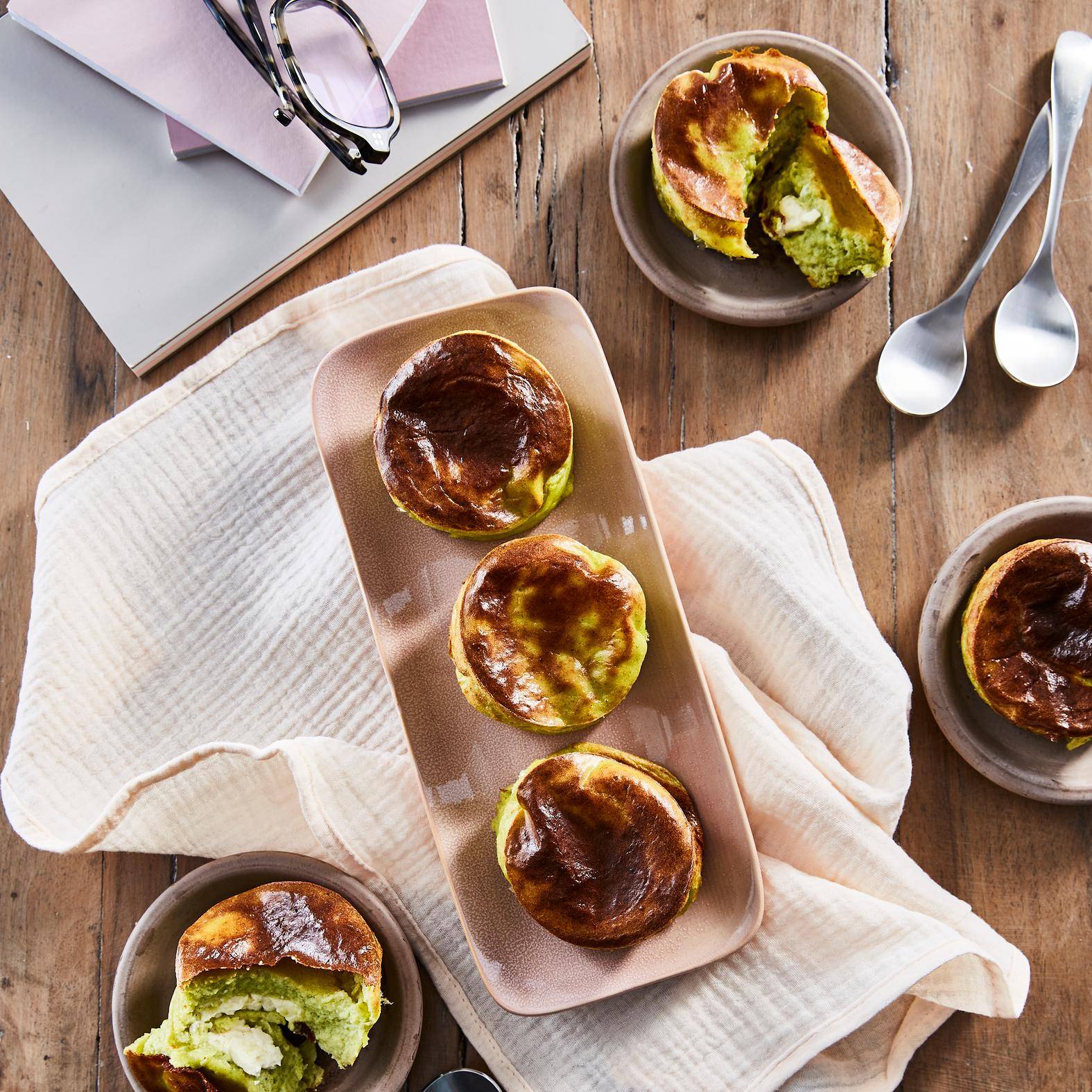 Zucchini-Muffins mit Frischkäsefüllung - Rezepte Perfectmix + | Krups