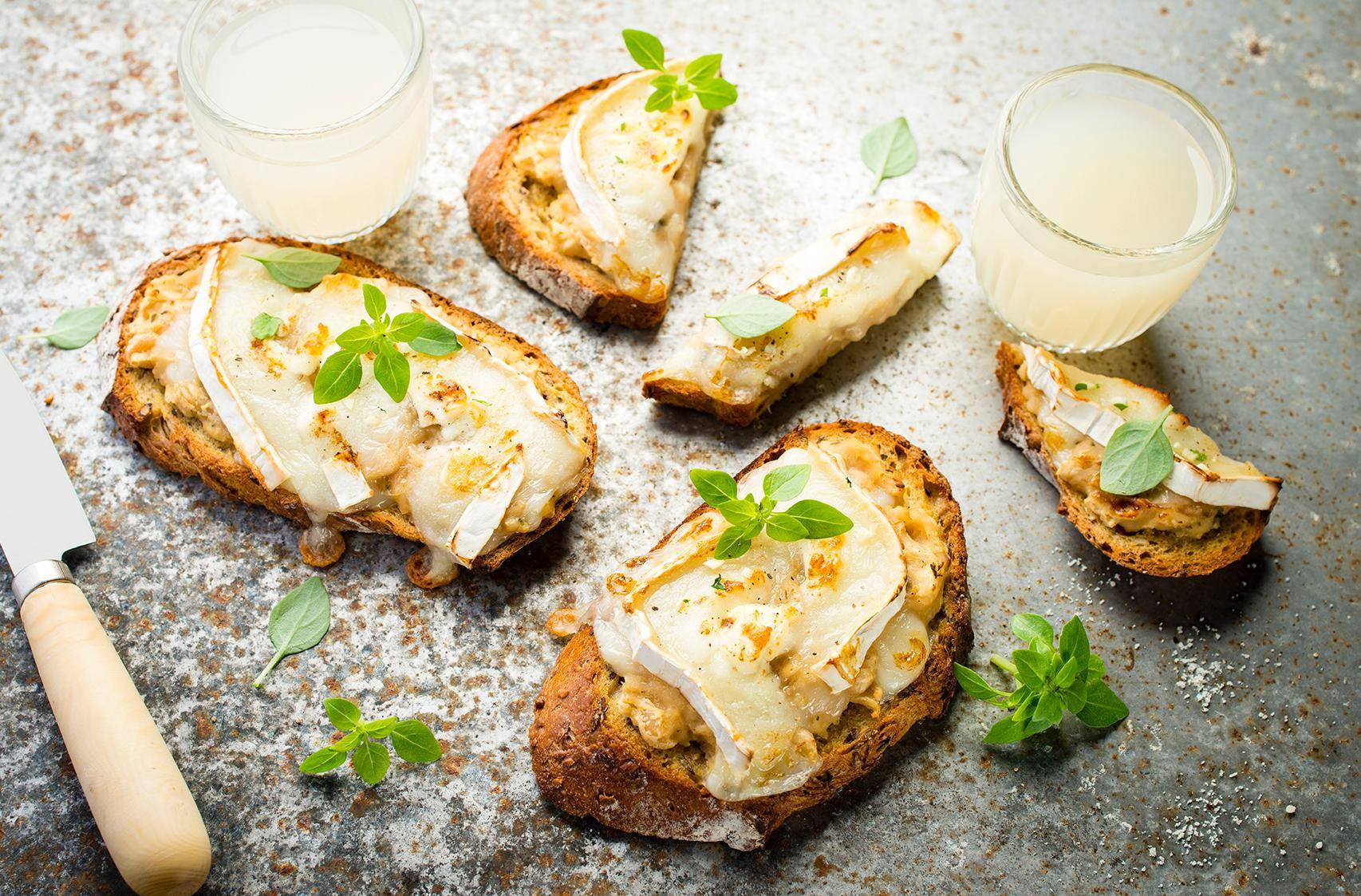 Bohnen-Ziegenkäse-Bruschetta - Rezepte Cookeo | Krups