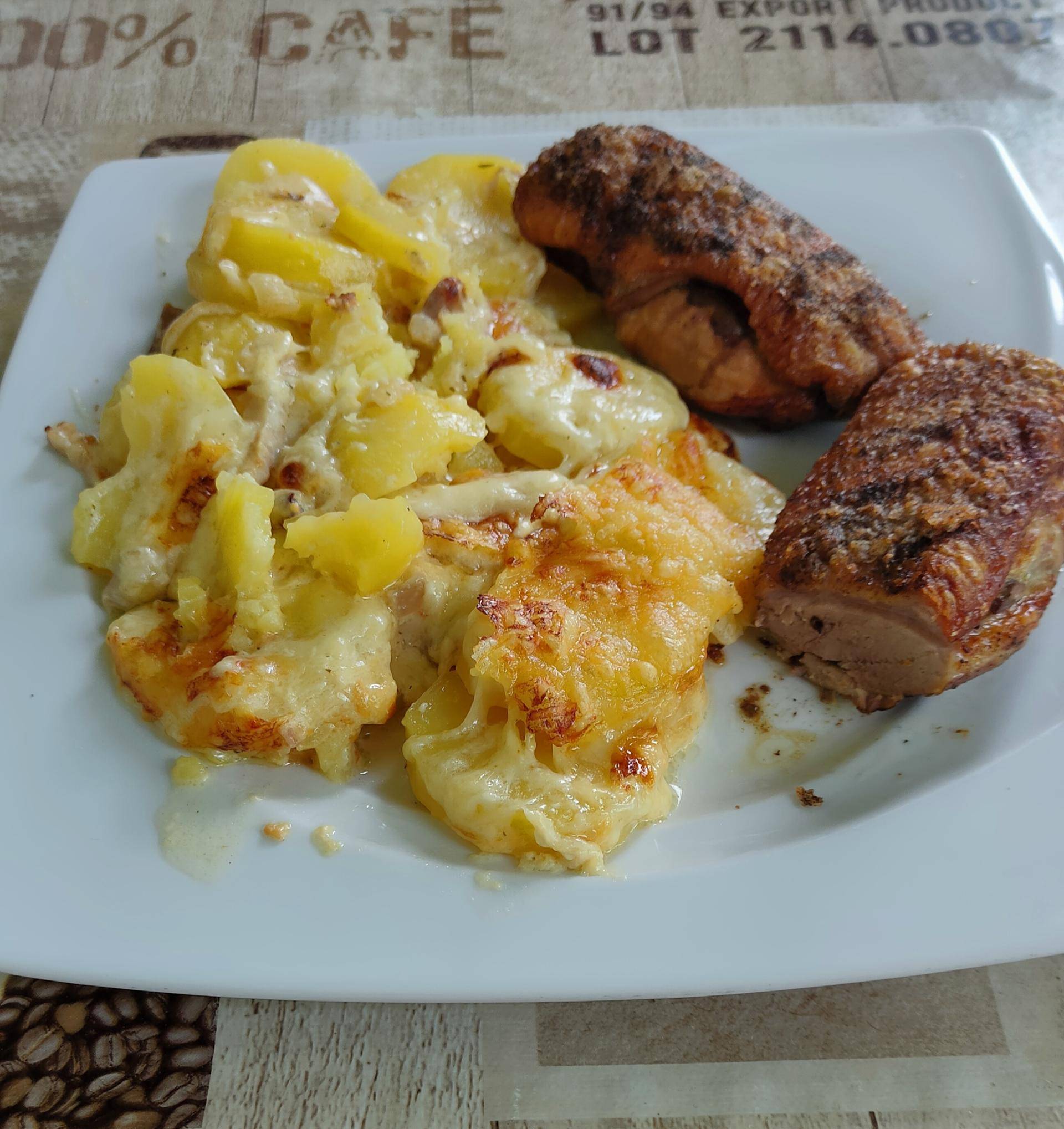 Kartoffelgratin mit Entenbrust - Rezepte Cookeo V3 | Krups
