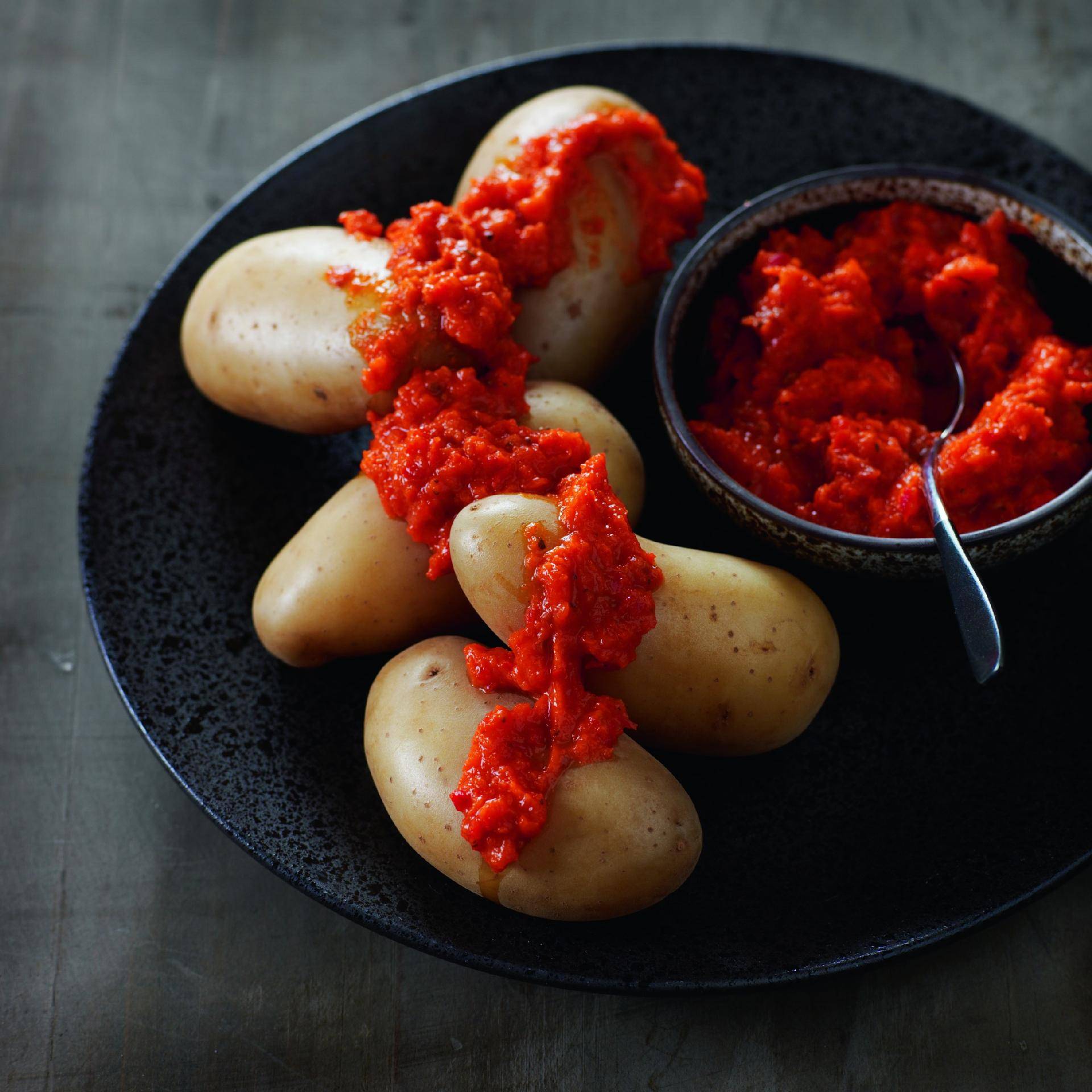 Kartoffeln mit scharfer Sauce - Rezepte Prep & Cook | Krups