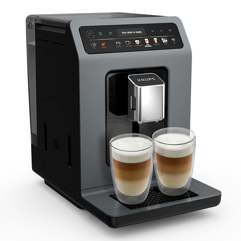 Set: Kaffeevollautomat Evidence Hot & Cold mit großem Reinigungsset