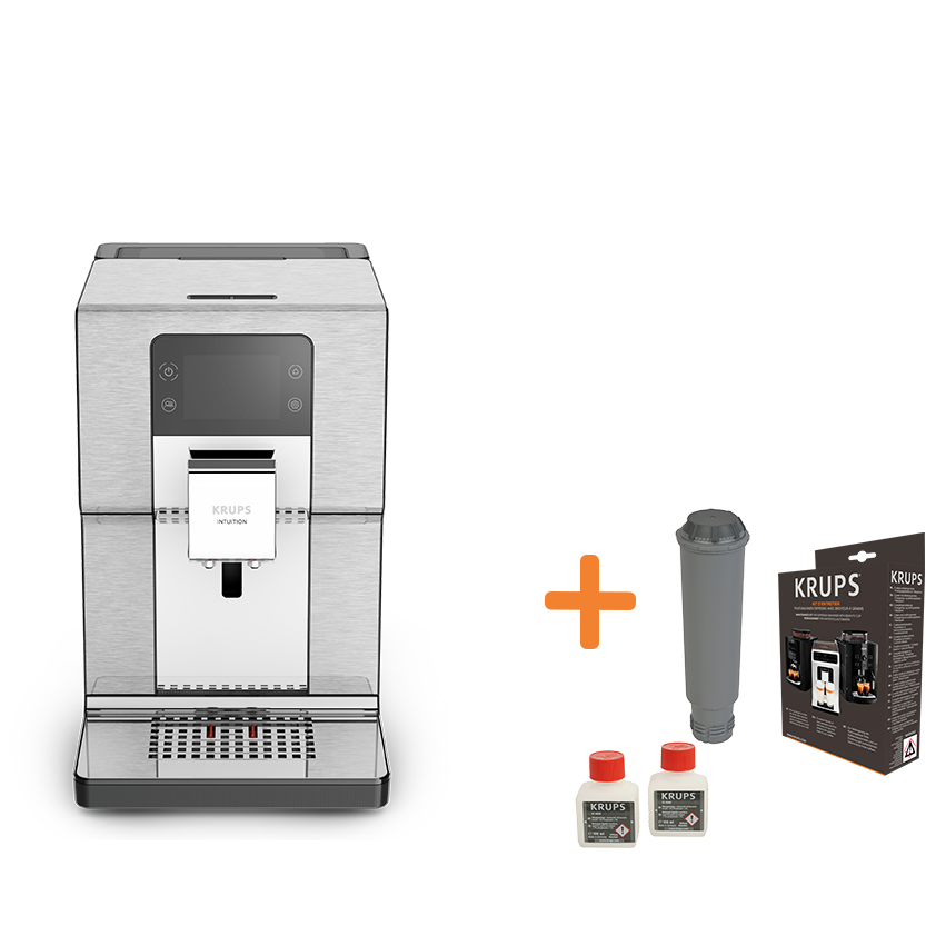 Set: Kaffeevollautomat Intuition Experience+ mit großem Reinigungsset
