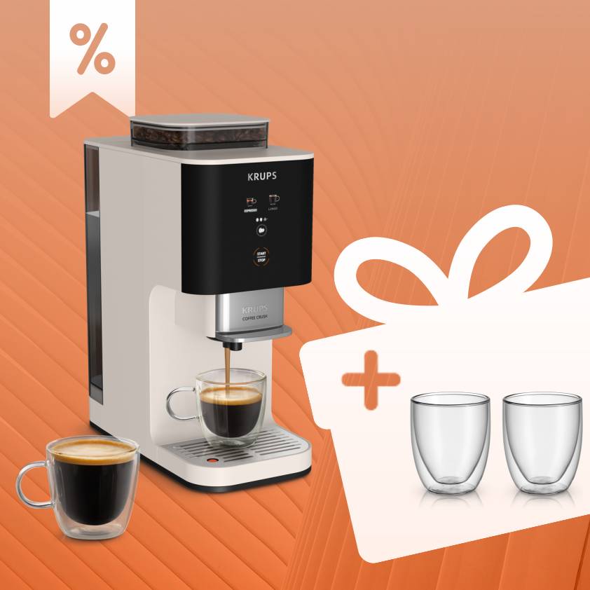 Coffee Crush Ivory & WMF Cappuccino Thermogläser