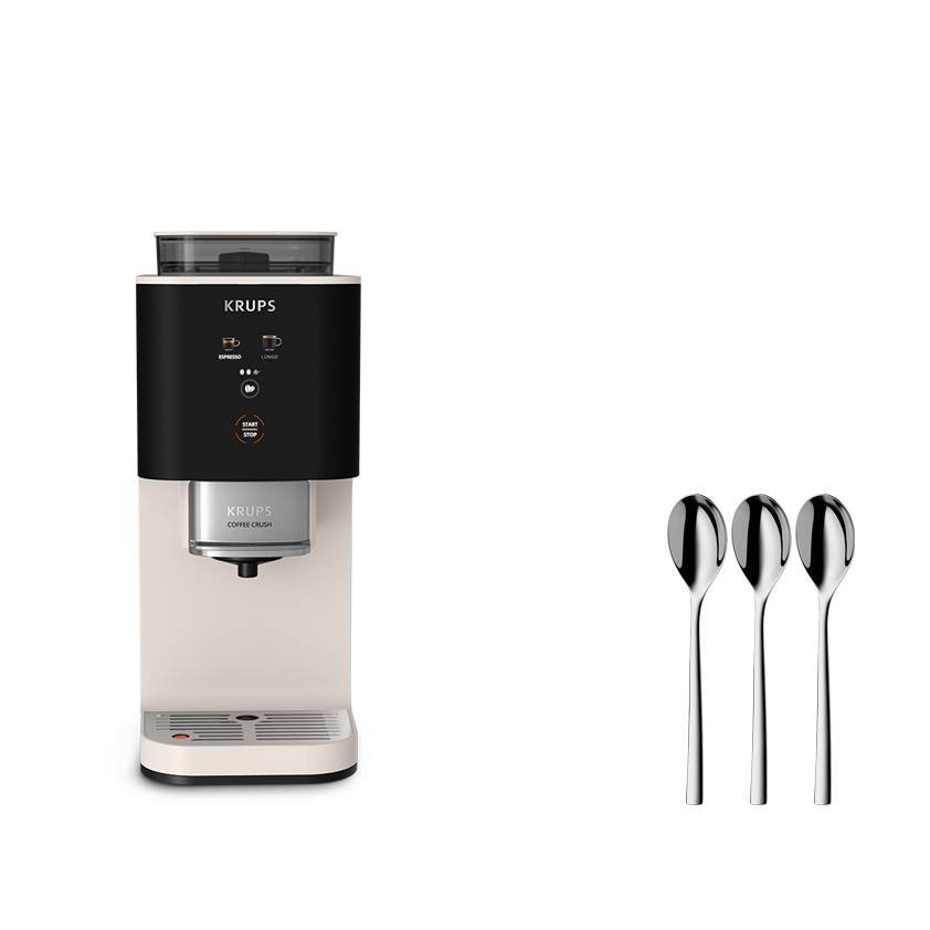 Coffee Crush Espresso-Kaffeevollautomat & Trend Kaffeelöffel